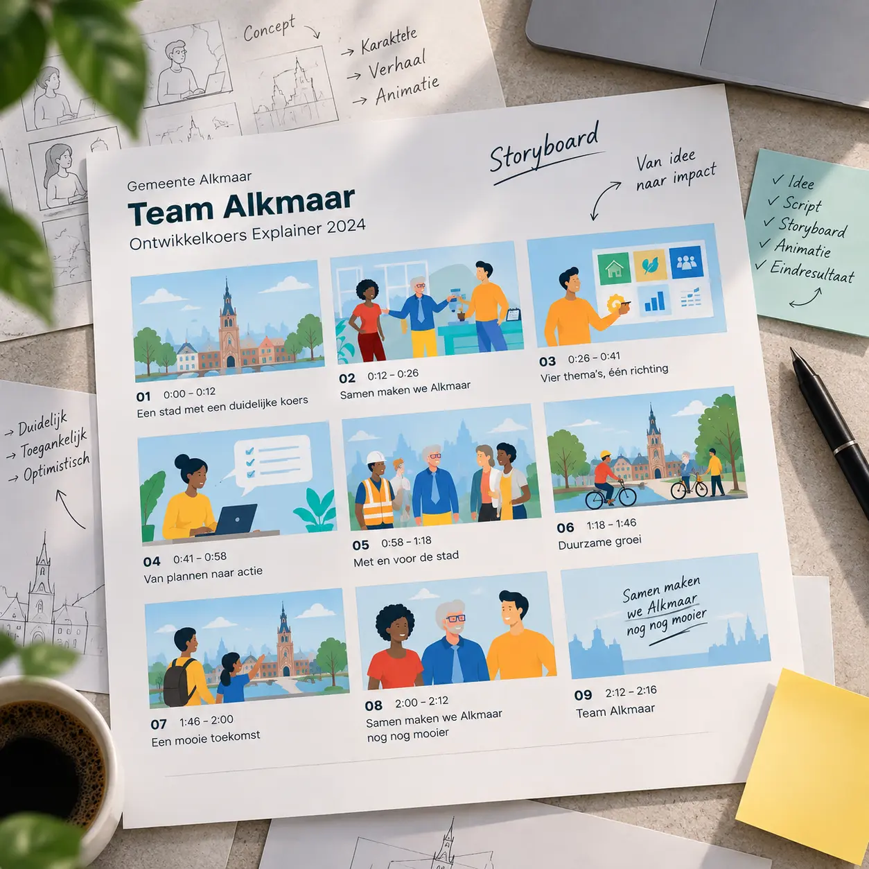 Storyboard Team Alkmaar